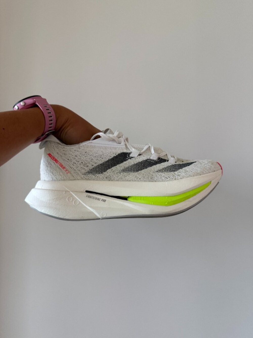 [28 miles] Adidas Prime X Strung 2 - US Women's 7, Men's